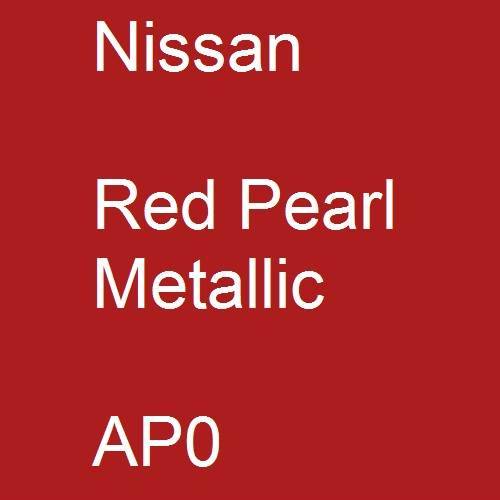 Nissan, Red Pearl Metallic, AP0.